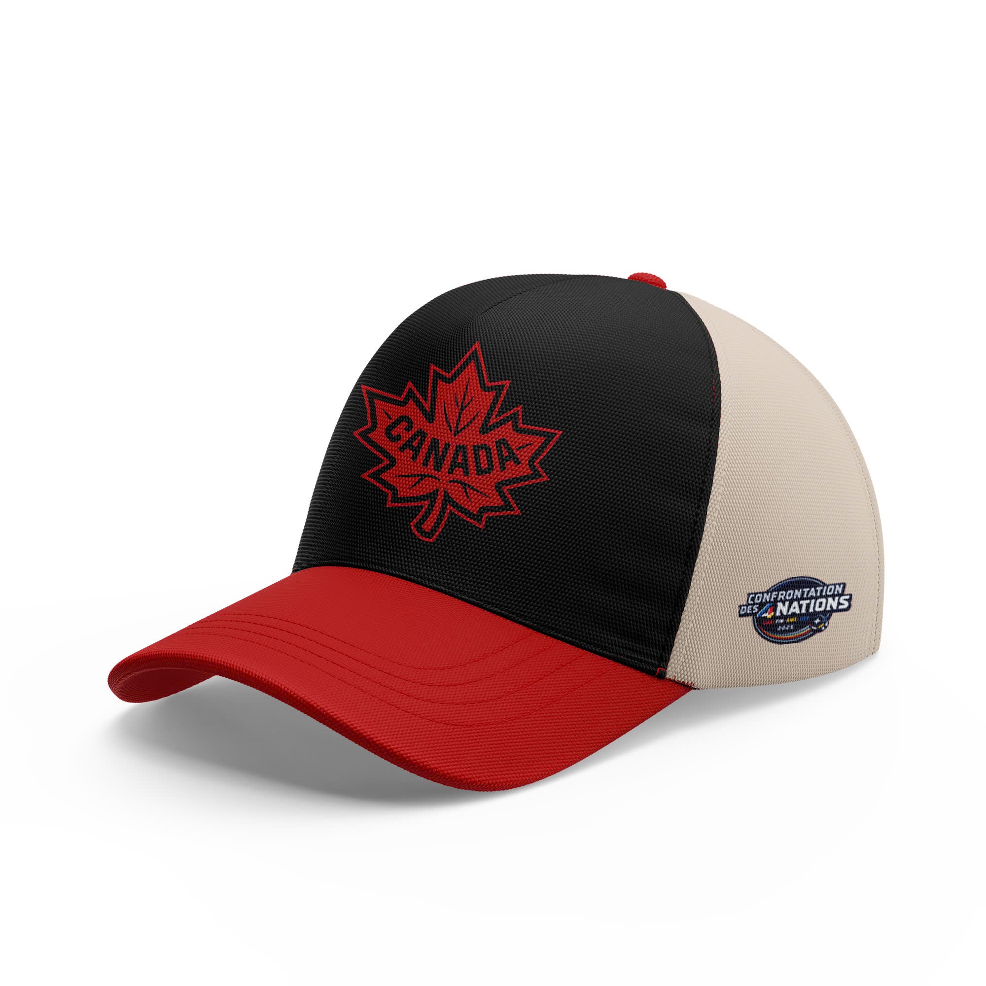 Canada Levelwear Black 2025 4 Nations Face Off Richmond Tshirt